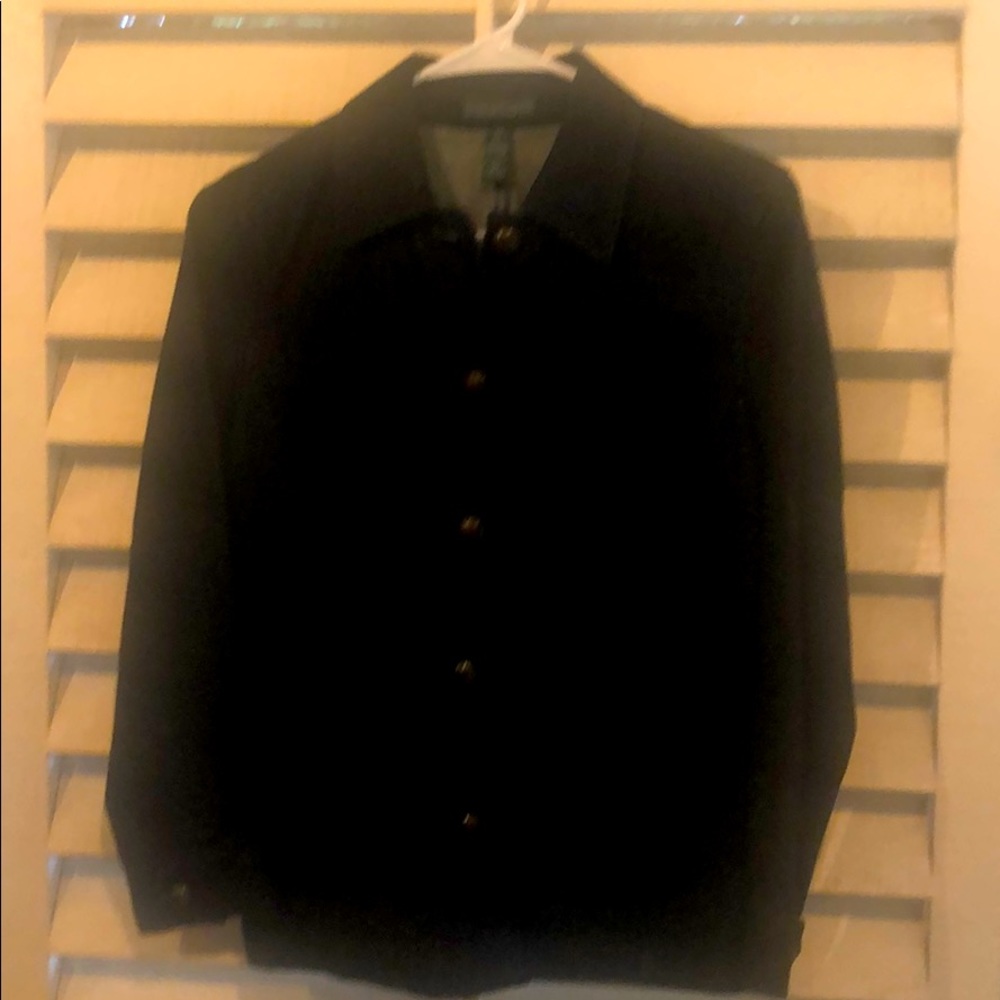 Navy jean jacket